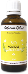 Bio Agaricus Flüssigextrakt in der 50 ml Flasche