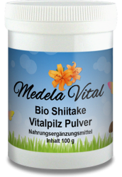 Bio Shiitake 100g Dose