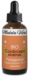 Bio  Cordyceps sinensis Flüssigextrakt in der 50 ml Flasche