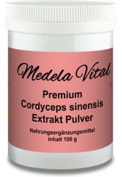 Cordyceps Extrakt 100 g Dose