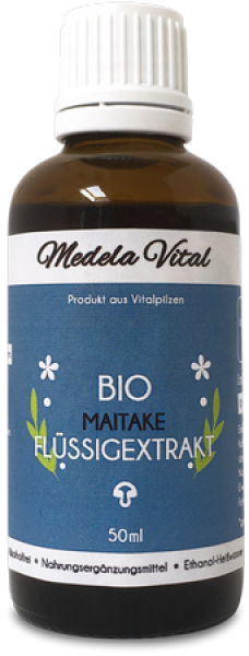 Maitake Flüssigextrakt in der 50 ml Flasche Maitake Flüssigextrakt in der 50 ml Flasche