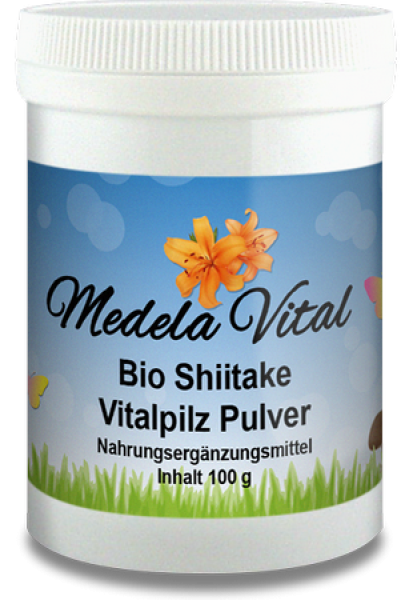 Bio Shiitake 100g Dose