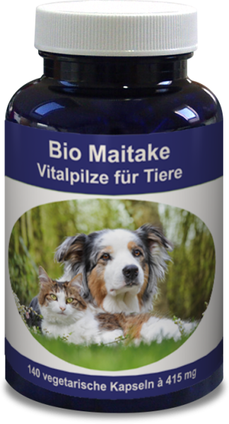 Maitake für Tiere 140 Kapseln